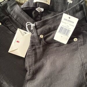 Good American Classic Black Denim